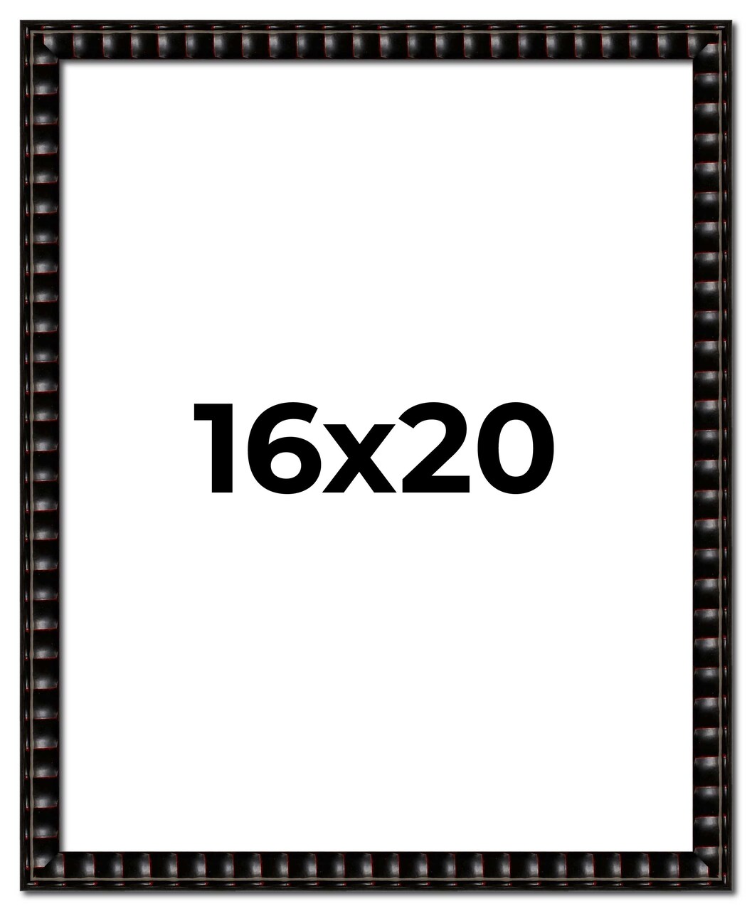 16x20 Bamboo Picture Frame with UV-Resistant Acrylic & Acid Free Backing, Available in 4 Finishes - Brown, Black, Gold, and Natural